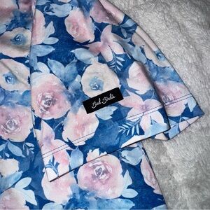 Men’s Bad Birdie Floral Polo Sz L